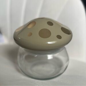 NWOT Target Green Mushroom Jar